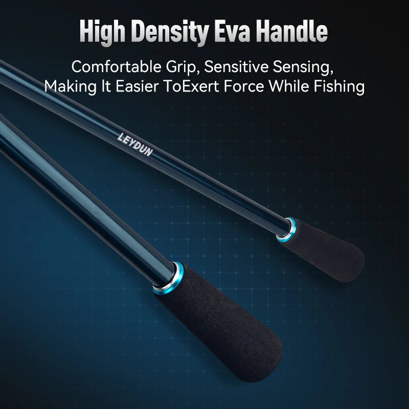 LEYDUN SHARKRY  Boat Tip Run Rod Pattern Squid Fishing Rod ML Soild Tip Ultra Light Carbon Reel seat FUJI Guide Spinning Rods