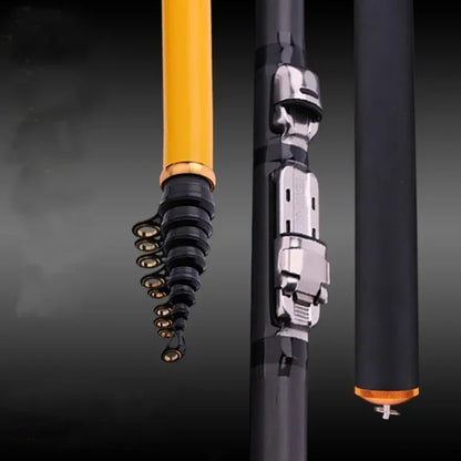 3.6M 4.5M 5.4M 6.3M Rock Fishing Rod Spinning High Quality Fishing Rod M Power Telescopic Carp Feeder Surf Spinning Rod