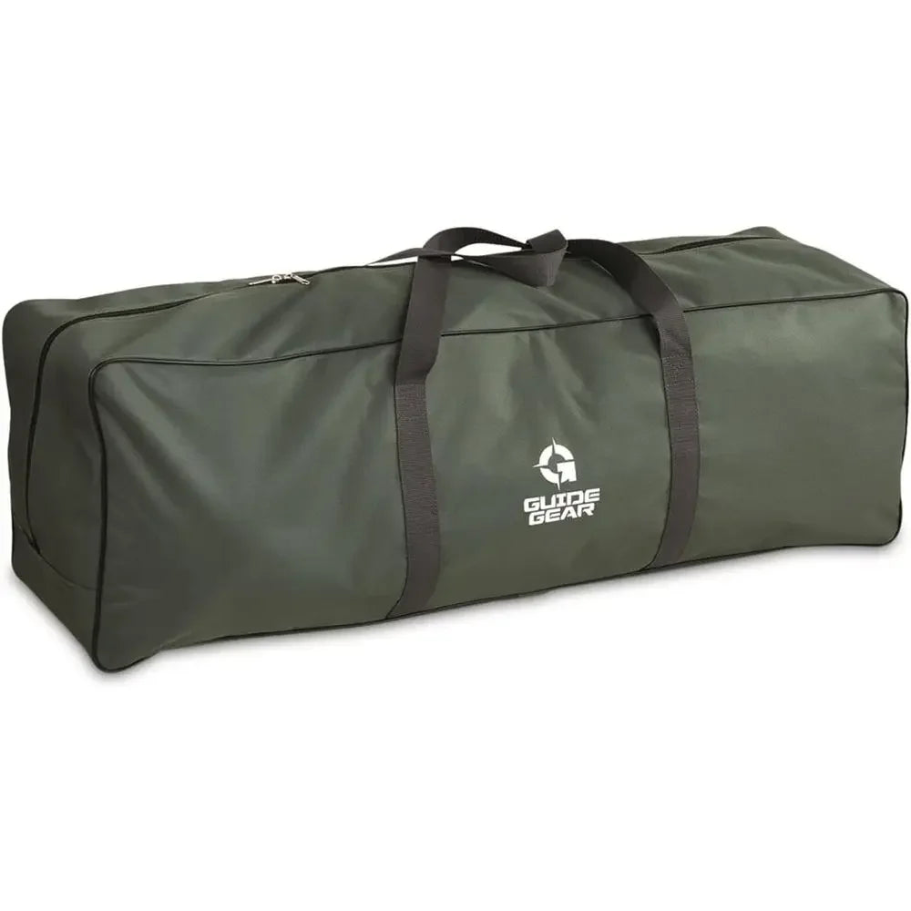Extra-Large XL Cushioned Outdoor Camping Sofa, Portable, Durable, Heavy-Duty 600 lbs Capacity, Green