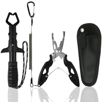 Fishing Tool Kit Durable Silicone Mesh Fishing Net Muti-Function Catch and Release Lightweight Portable Landing Net with Handle