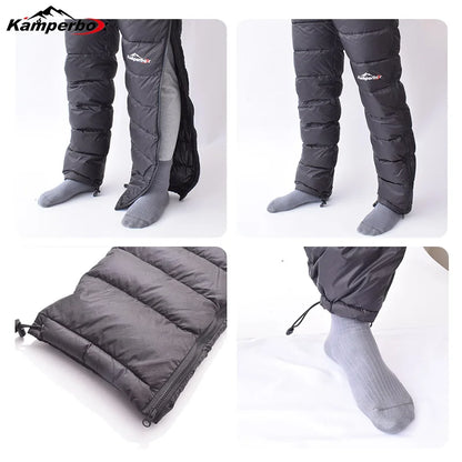 Kamperbox Hiking Men Pants Winter Down Pants Men Winter Down Trousers Hiking