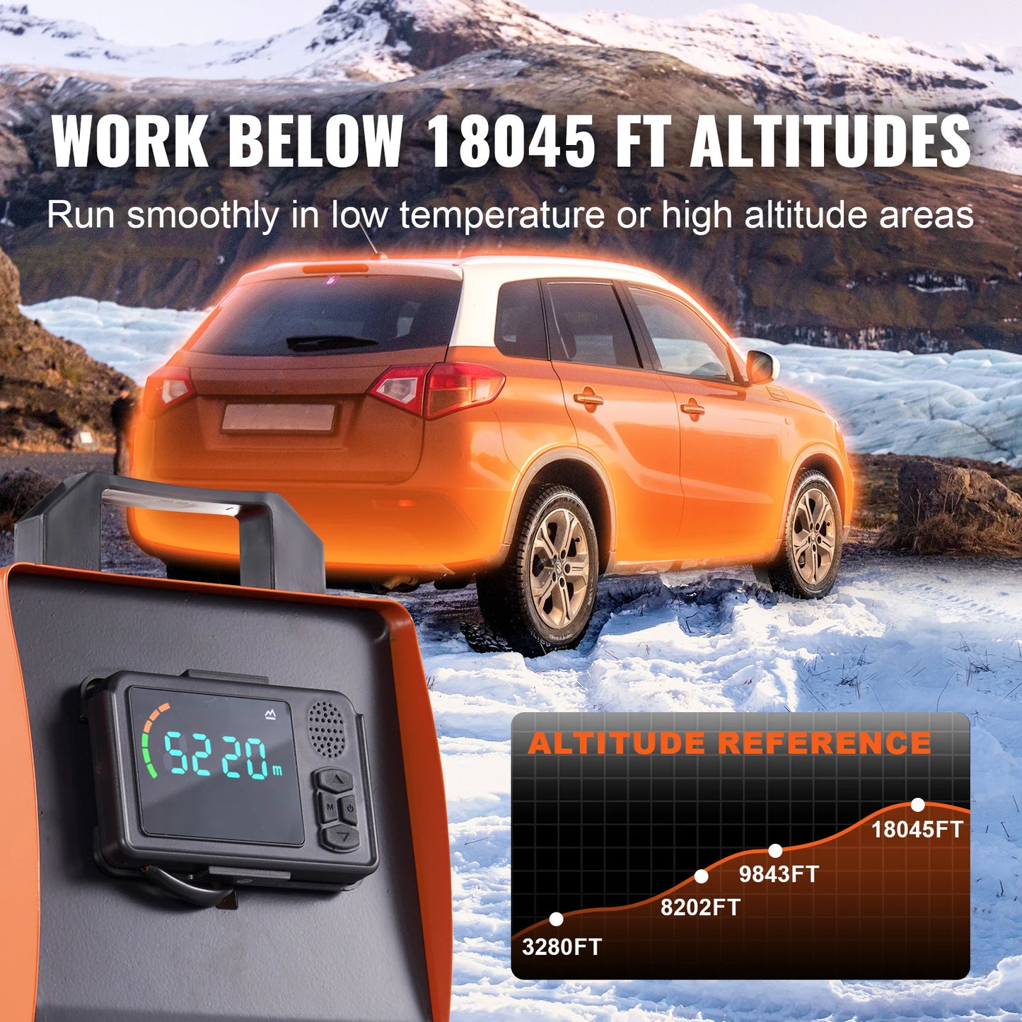 SucceBuy 8KW Diesel Air Heater Bluetooth All-on-one Diesel Heater with LCD Portable Parking Heater for Trailer Camper Van Boat