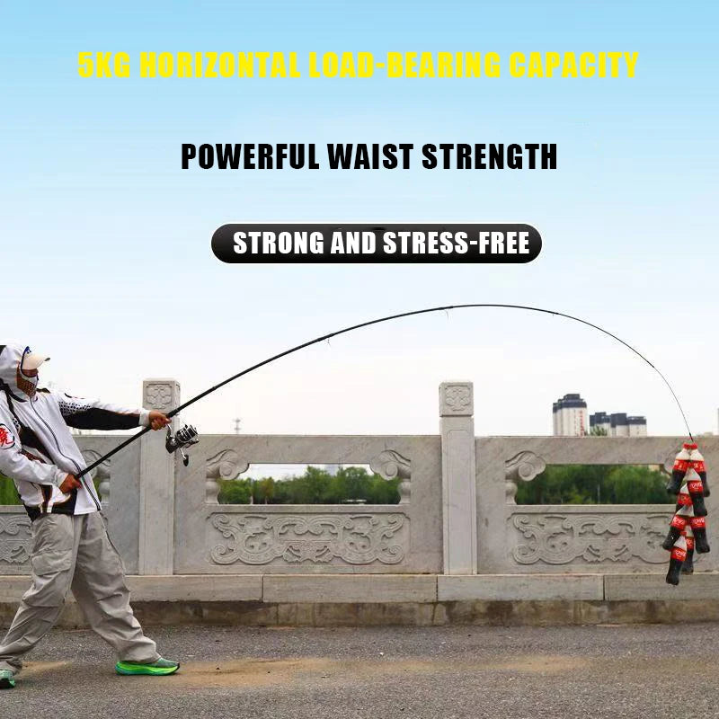 3.0M-4.2M Carp Telescopic Fishing Rod,30-200g Lure Rod,40T Carbon Surf Spinning Rod,Saltwater Freshwater Distance Throwing Rod
