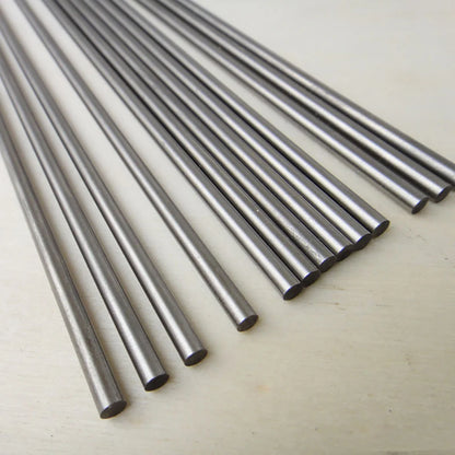 Dia 2mm 3mm 4mm 5mm 6mm 7mm 8mm 10mm 12mm Metal Round Rod Steel Bar DIY Axle Building Model Material 200mm 250mm 300mm Long