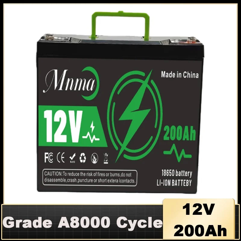 LiFePO4 Battery 24V 220Ah, 8000+ Cycle Life, Suitable for Solar Power Systems, RVs, Boats, Off-road Travel, and Fishing