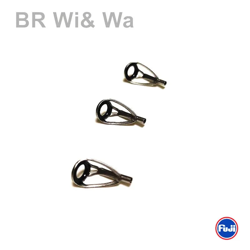 BR Wi&Wa   Fuji  CCLGAT & BCLGAT tip top guide Both for light spinning & casting rod 3pcs