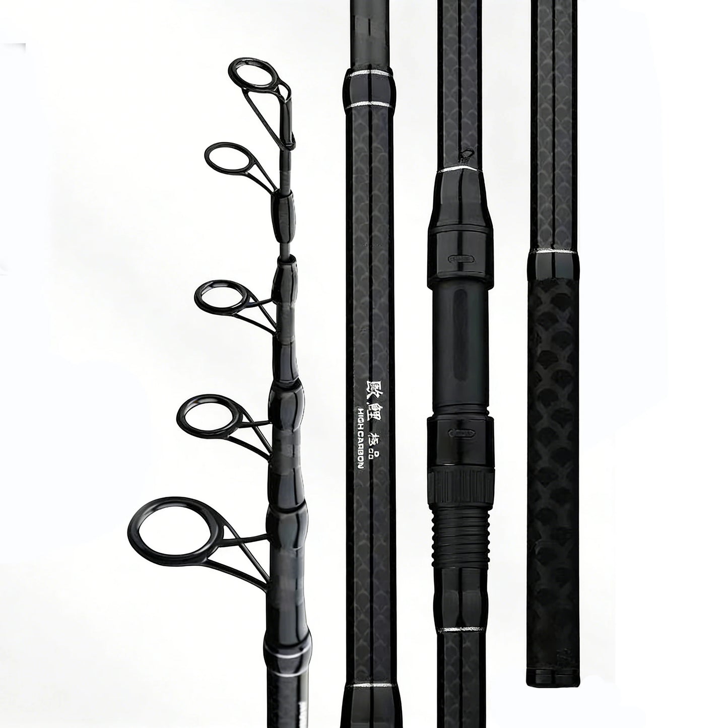 3.0M-4.2M Carp Telescopic Fishing Rod,30-200g Lure Rod,40T Carbon Surf Spinning Rod,Saltwater Freshwater Distance Throwing Rod