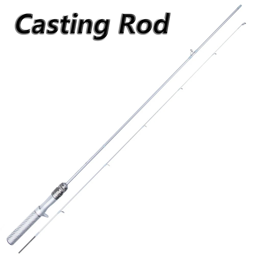 UL Ultra-light Lure Fishing Rod Tool for Carp Bass Trout,1.5m 1.68m 1.8m Carbon Fiber Spinning Casting Rod,Fishing Pole Tackle