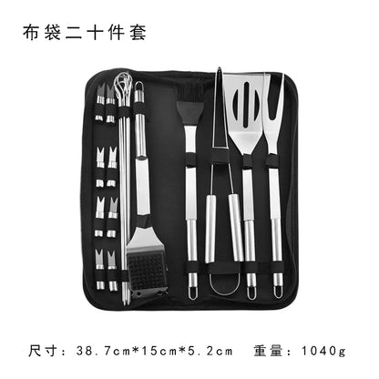 BBQ Tools Set Barbecue Grilling Utensil Accessories Camping Outdoor Cooking Tools BBQ Grill Accessories Kit Barbecue Utensils