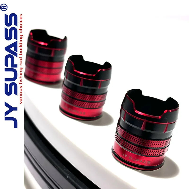 JY SUPASS VSS rod building components new style Reel Seat Locking Nut Fishing Rod Building Repair, DIY Components for rod custom