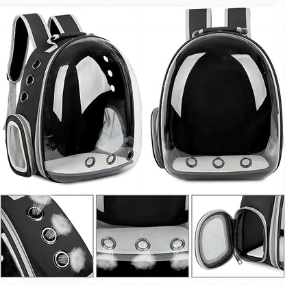 Clear out pet package - pet panoramic space capsule - cat outdoor portable transparent cat outdoor box - backpack