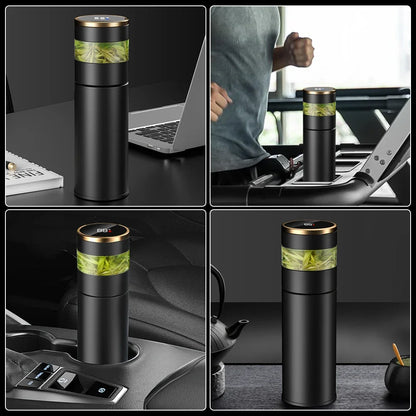 316 Stainless Steel Thermos For Tea Vacuum Insulated Water Bottle Tumbler Tea Infuser Thermos Bottle LED Temperature Display