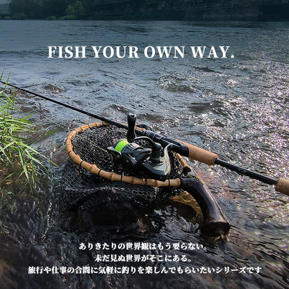 TSURINOYA Travel Fishing Rod RANGER 2.08m 2.09m 2.21m L-ML、ML-M FUJI A Guide Fast Action Portable Spinning Casting Bass Rod
