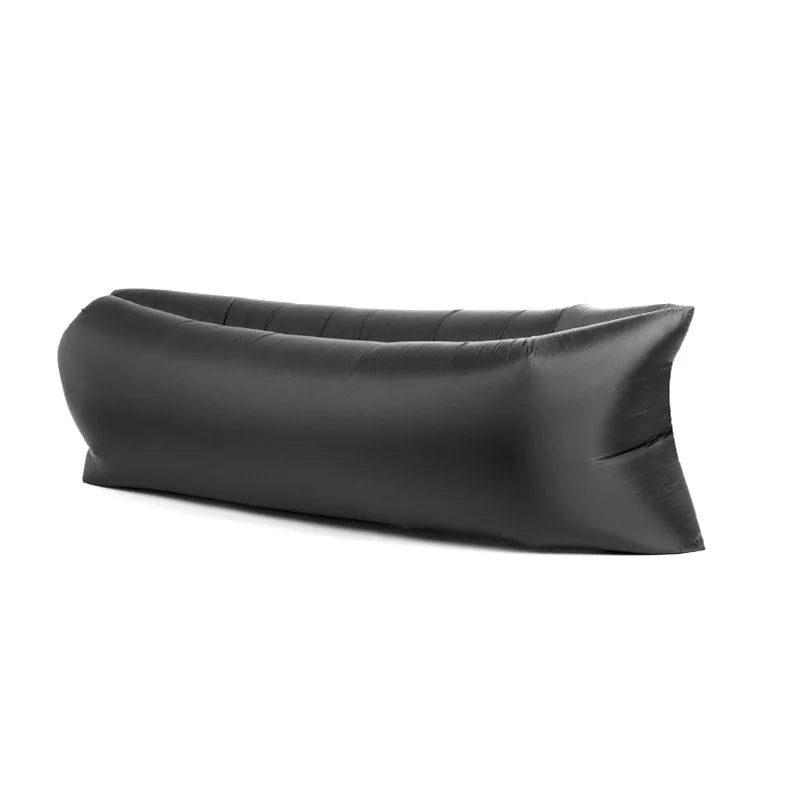 Portable Lazy Inflatable Sofa - Outdoor & Indoor Foldable Air Mattress, Quick-Fold Sofa Bed for Lunch Breaks