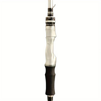 180cm/ 70.86inch-Silvery Carbon Fiber Lure Fishing Rod-M Tuning, Medium-Fast Speed-Used for Freshwater and Saltwater