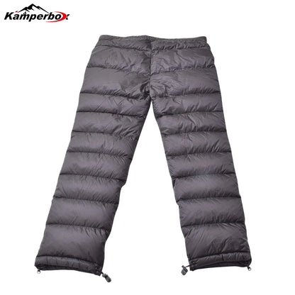 Kamperbox Hiking Men Pants Winter Down Pants Men Winter Down Trousers Hiking