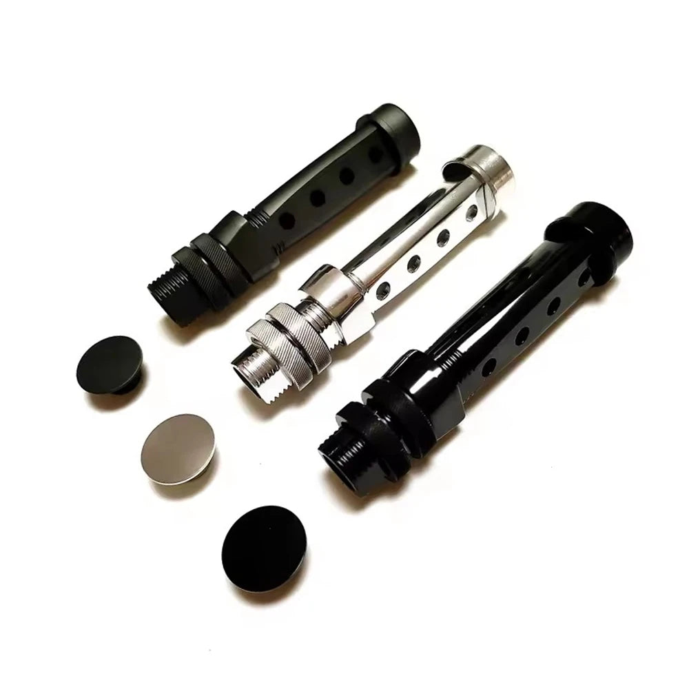 NooNRoo Fly Rod Reel Seat Aluminum Repair Fishing Rod Building Size 16 DIY Triangle Reel Seat