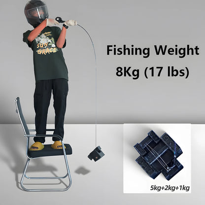 UL Ultra-light Carbon Fiber Lure Fishing Rod Tool for Bass Carp Trout,Spinning / Casting Rod,Solid Tip Small Bait Fishing Pole