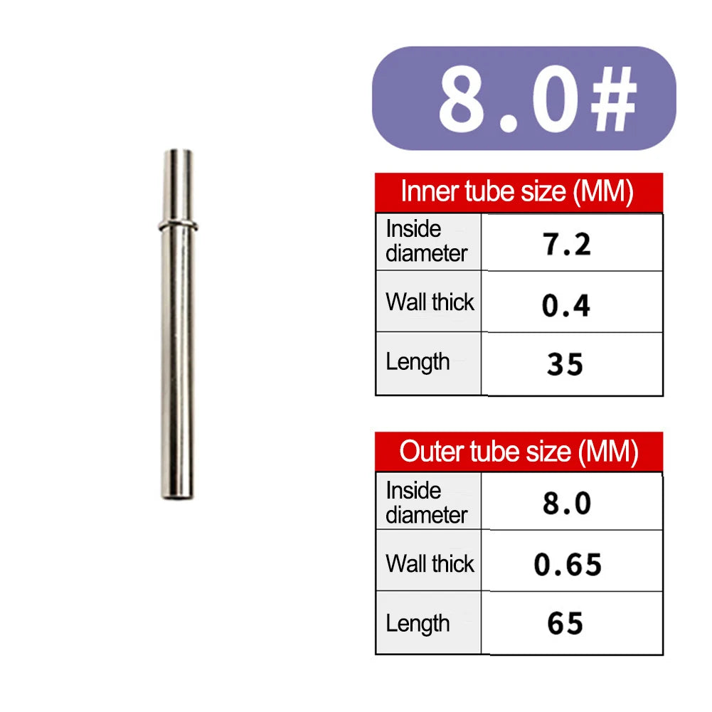 Fishing Rod Connecting Tube Fishing Rod Building Repair Fishing Pole DIY Ishing Rod Repair Accessorie