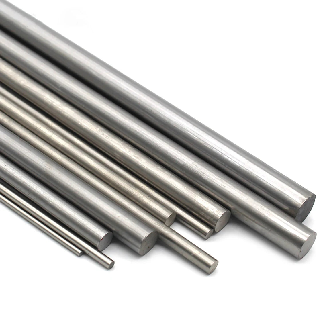 1Pcs Length 200/250/300mm Metal Round Rod Steel Bar Dia 2mm 3mm 4mm 5mm 6mm 7mm 8mm 10mm 12mm DIY Axle Building Model Material