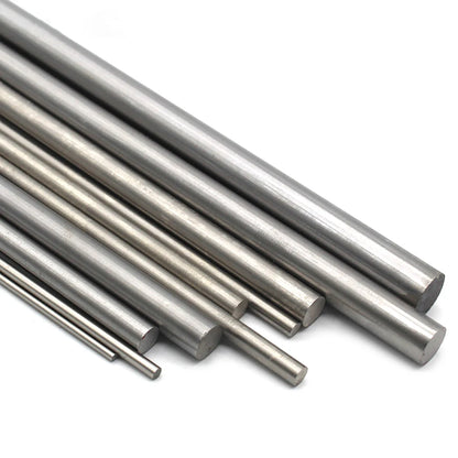 1Pcs Length 200/250/300mm Metal Round Rod Steel Bar Dia 2mm 3mm 4mm 5mm 6mm 7mm 8mm 10mm 12mm DIY Axle Building Model Material