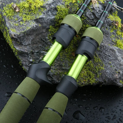 Carbon Telescopic Fishing Rod 1.8M UL Fishing Casting Rod With Variable Grip Fish Pole Fishing Tackle Accessories