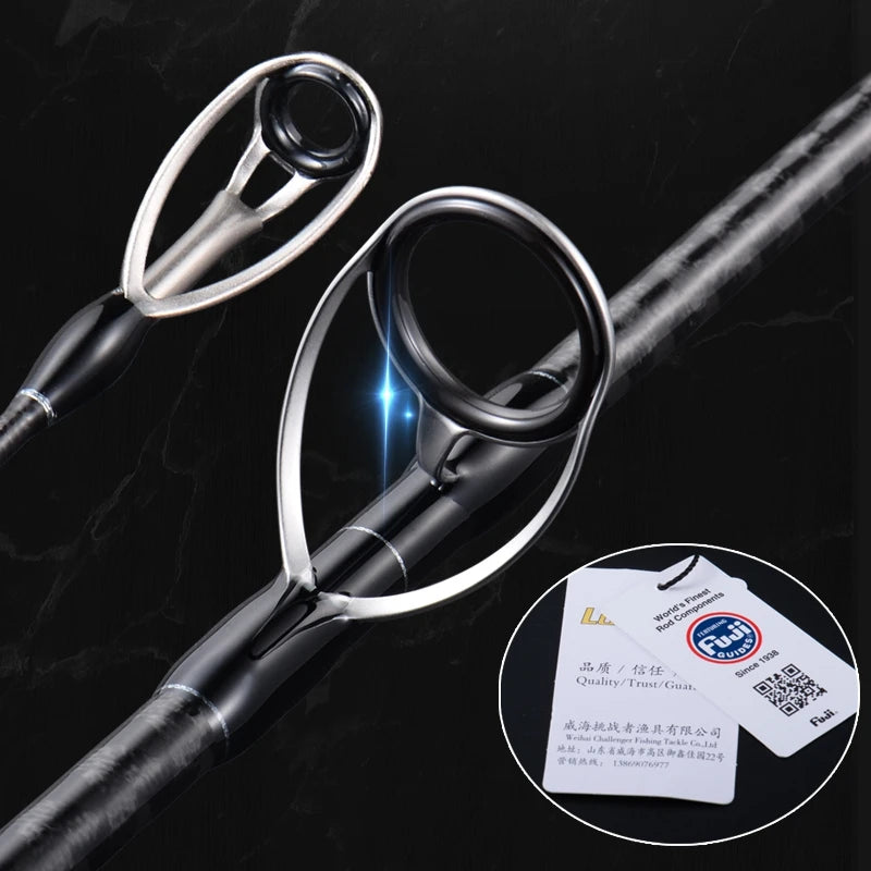 2023 Lurekiller New Shore Jigging Rod Powercross 962MH/H 2.88m 40-80g/60-120g Saltwater Fishing Rods Fuji Guides Spinning Rods