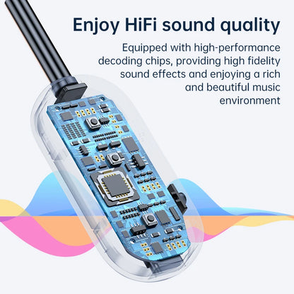 Bluetooth 6.0 Audio Transmitter Receiver 3.5MM AUX Hifi Stereo Music Wireless Adapter With Mic For Car Airplane TV PC Headphone