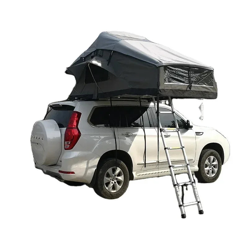 Outdoor Waterproof  4X4 Camping Rooftop Tent Foldable With Skylight Roof Tents For Vehicle