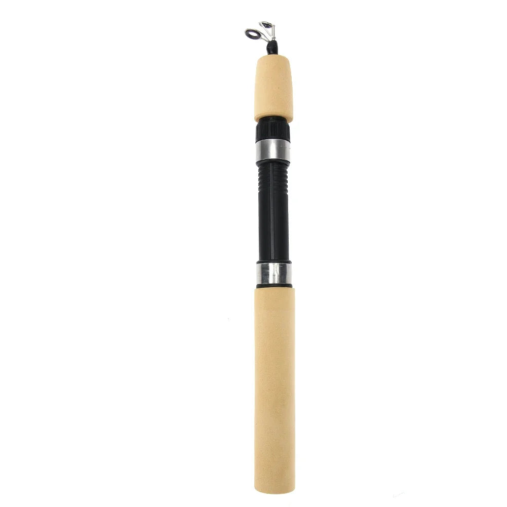 60/80/100cm Ice Fishing Pole Portable Carbon Fish Pole Light Weight River Comfortable Grip Carp Tackle Pesca Fishing Equipment
