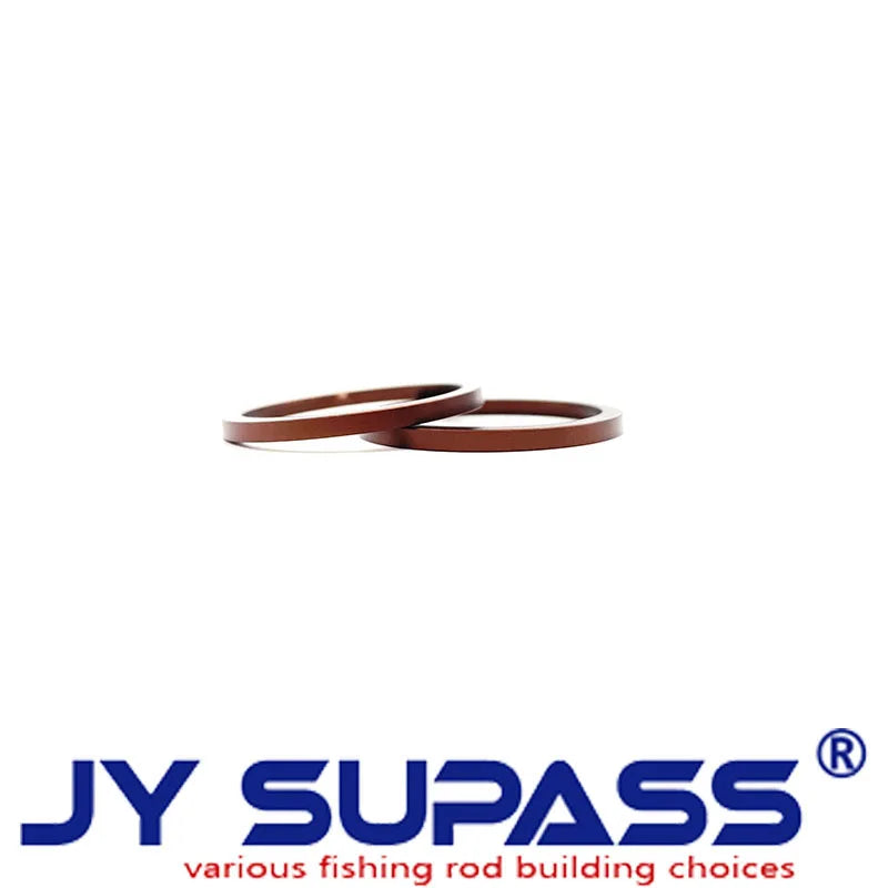 JY SUPASS 5pcs R1 wind check contracted fishing rod building kit trim ring for rod building Fishing Rod aluminum part