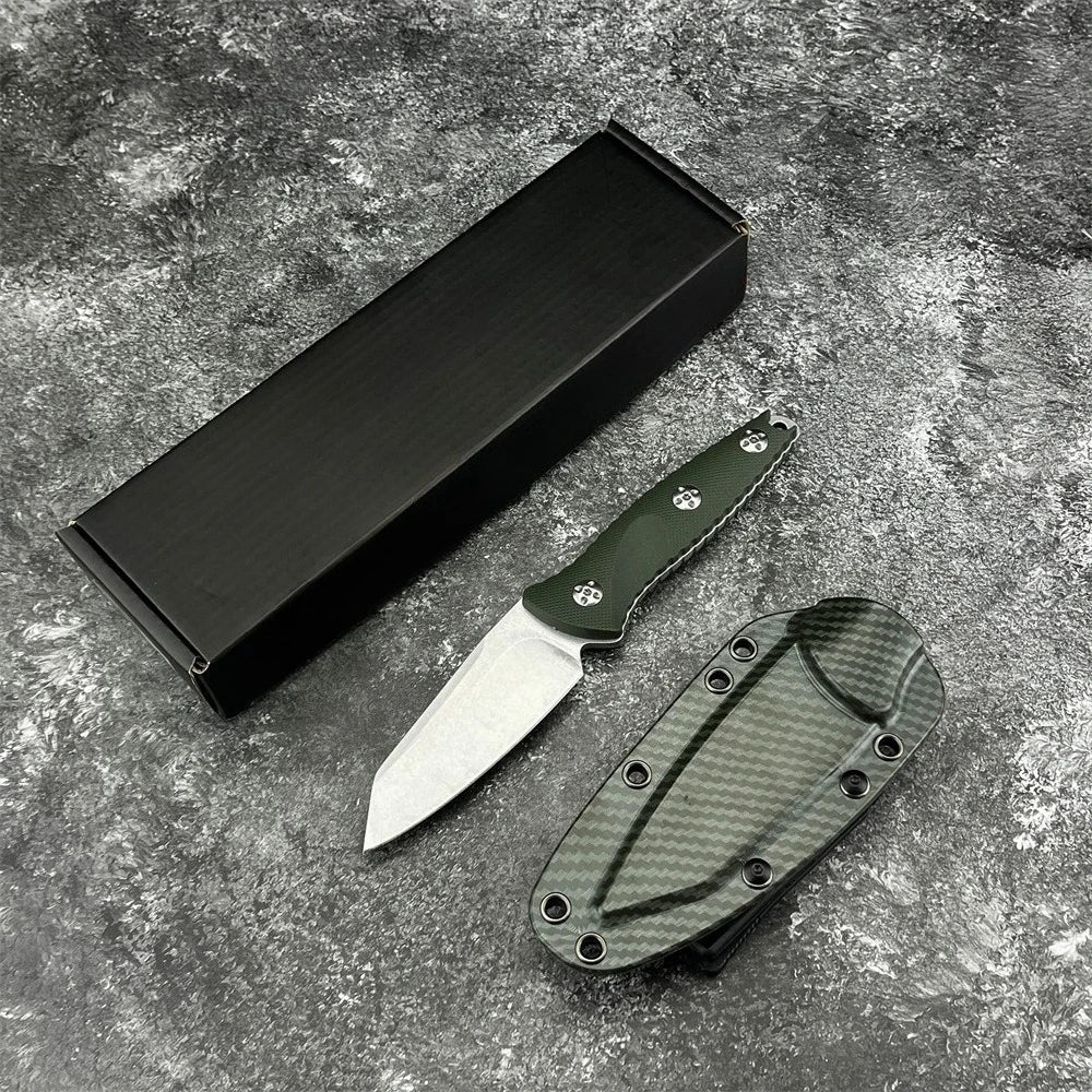 93M Fixed Blade Knife Adventure Jungle Camping Hunting EDC Camping Hiking Knife Cutting Knife Mountaineering Fishing Knife Tool