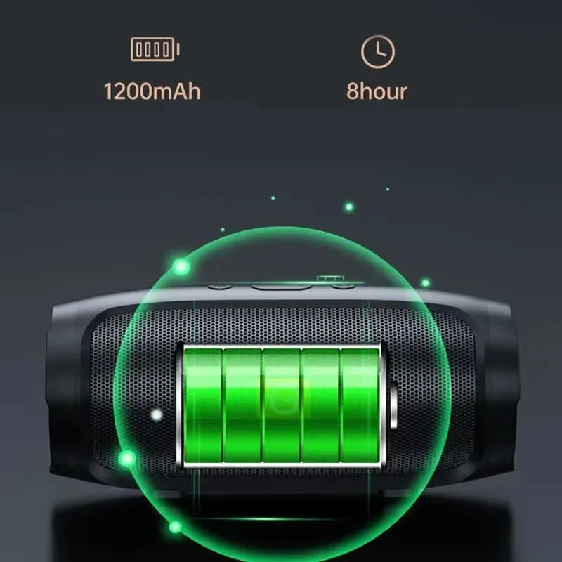 Lenovo 2026NEW Bluetooth Speaker Dual Speaker Stereo TF USB Playback FM Voice Broadcasting Subwoofer Wireless Portable Speakers