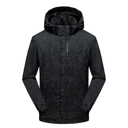 Man 2026 New Spring Autumn Leisure And Comfortable Outdoor Zipper Windbreaker Fashion Printed Windproof Jacket
