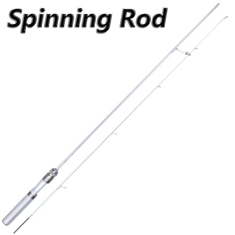 UL Ultra-light Lure Fishing Rod Tool for Carp Bass Trout,1.5m 1.68m 1.8m Carbon Fiber Spinning Casting Rod,Fishing Pole Tackle