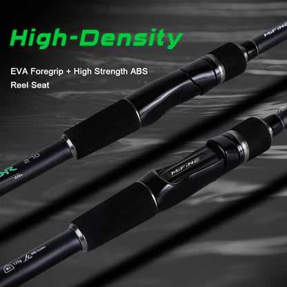 MIFINE HONOR Telescopic Rock Fishing Rod 2.1M 2.4M 2.7M 24T Carbon Fiber Spinning Rods CW 3-18g 6-27g Solid Tip Portable Rods