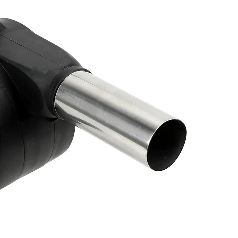 Portable BBQ Air Blower Fire Starter Hand Cranked Barbecue Fan for Outdoor Grill Camping Picnic Fire Bellows Tools