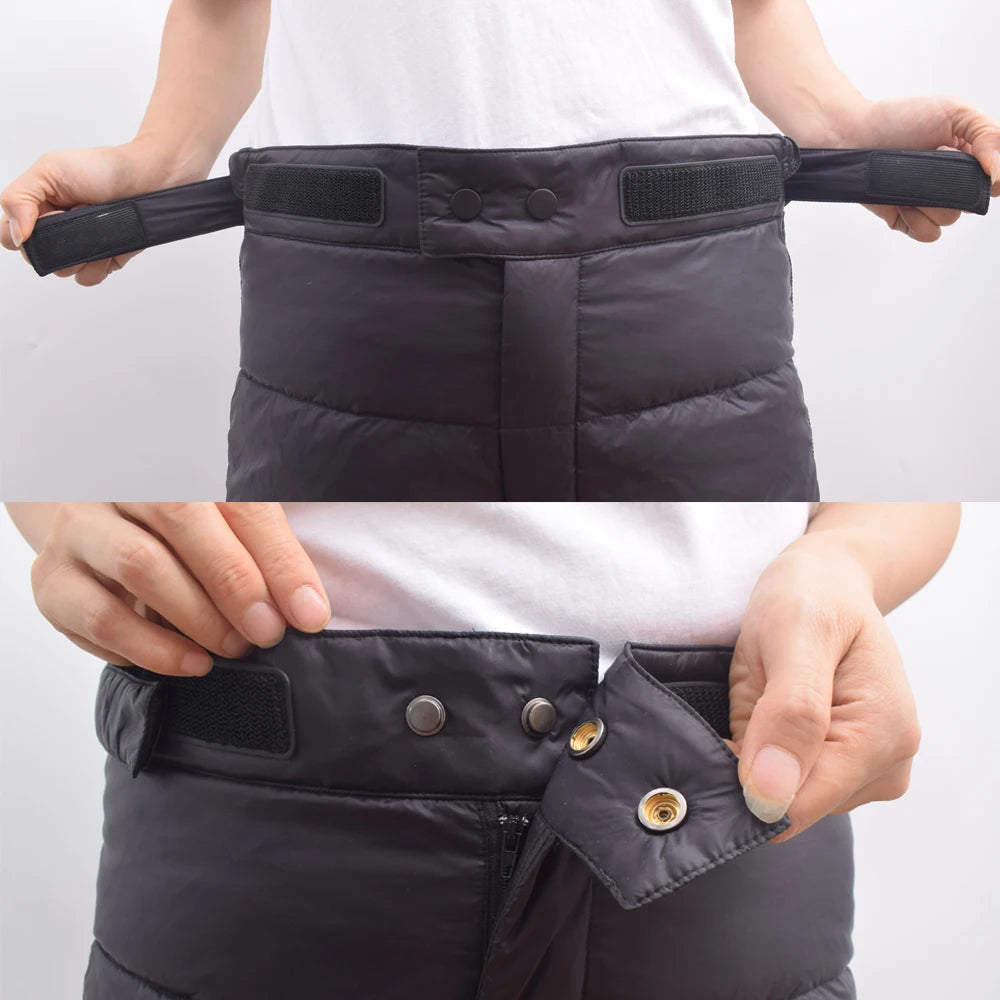 Kamperbox Hiking Men Pants Winter Down Pants Men Winter Down Trousers Hiking