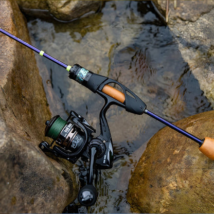 UL Ultra Light Carbon Fiber Lure Fishing Rod Accessories for Carp Trout Bass,Spinning and Casting Rod,Small Bait Fishing Pole