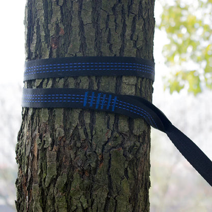 One Pair Tree Swing Hanging Hammock Straps Rope Heavy Duty Load Capacity Outdoor Camping Hiking Hammock Hanging Belt