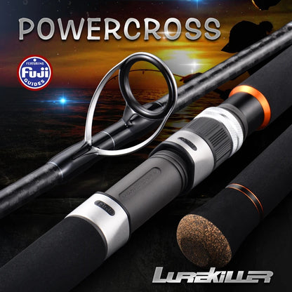 2023 Lurekiller New Shore Jigging Rod Powercross 962MH/H 2.88m 40-80g/60-120g Saltwater Fishing Rods Fuji Guides Spinning Rods