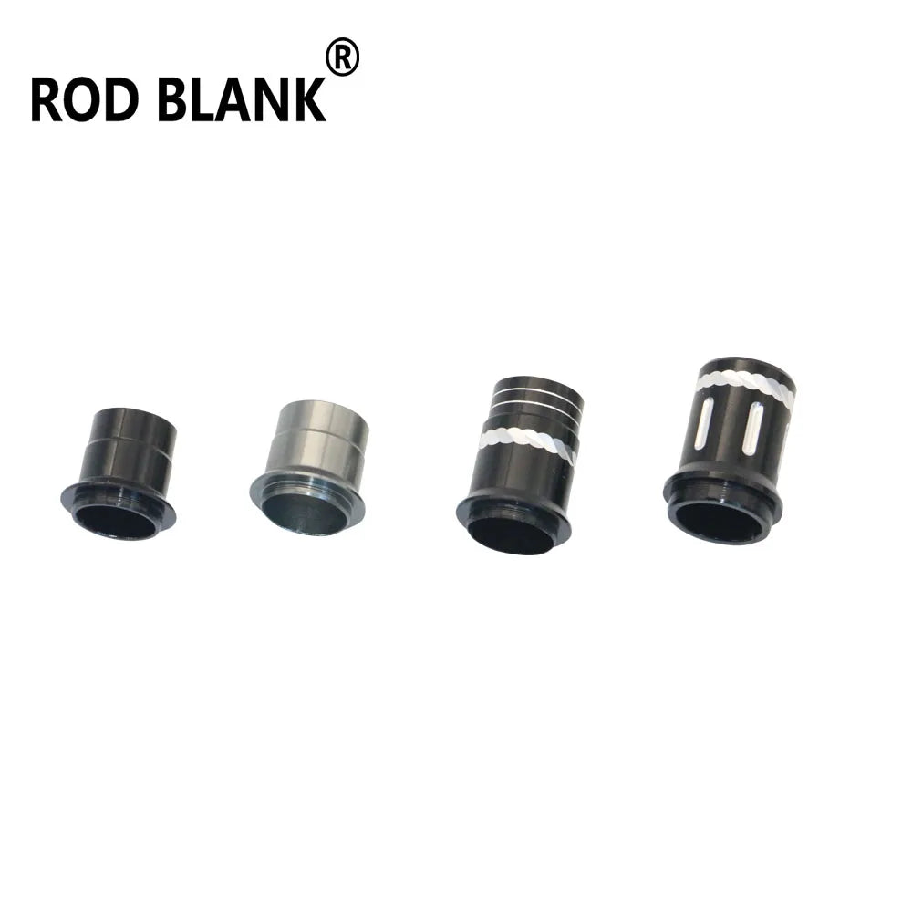 Rod Blank 5Pcs/Lot Fishing Rod Building Front Aluminum Trim Part Rod Building Component Fishing Rod Repair Aluminum Accessories