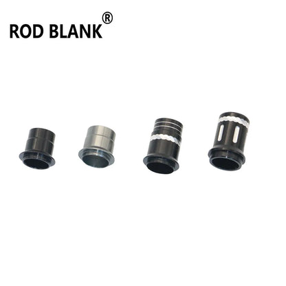 Rod Blank 5Pcs/Lot Fishing Rod Building Front Aluminum Trim Part Rod Building Component Fishing Rod Repair Aluminum Accessories