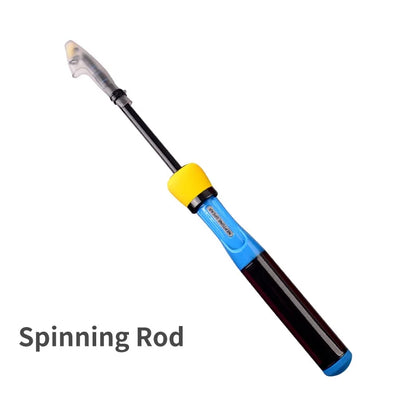 1.2m 1.5m Spinning Rod Carbon Fiber Ultralight Telescopic Casting Rod Kids Travel Mini Pole Fishing Reel Carp Fishing Tools