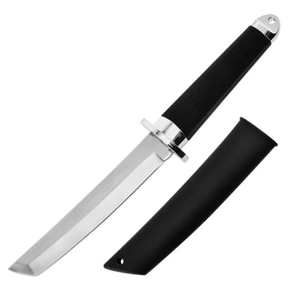 Portable  Straight Knife, Wilderness Survival One-piece Keel Knife, Handle Meat Knife, Sharp Fruit Cutting Knife