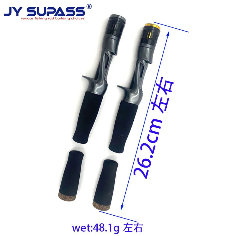 JY SUPASS YCS DIY Fishing Rod Rod Building Components Reel Seat Locking Nut EVA Cork Grip Fishing Rod Building or Repair