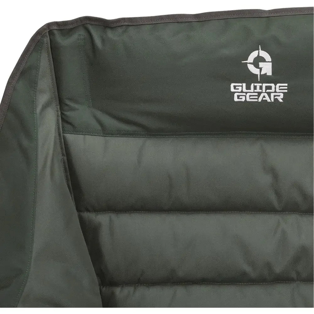 Extra-Large XL Cushioned Outdoor Camping Sofa, Portable, Durable, Heavy-Duty 600 lbs Capacity, Green