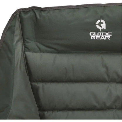 Extra-Large XL Cushioned Outdoor Camping Sofa, Portable, Durable, Heavy-Duty 600 lbs Capacity, Green