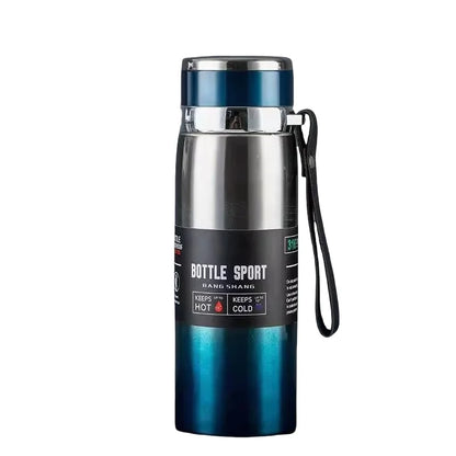 800ML ML Thermos Thermos Thermos Thermos Coffee Vacuum Flask Coffee Tea Stainless Steel Thermos Leak-proof Office Use