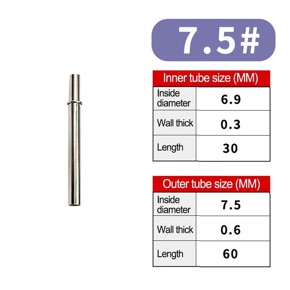 Fishing Rod Connecting Tube Fishing Rod Building Repair Fishing Pole DIY Ishing Rod Repair Accessorie